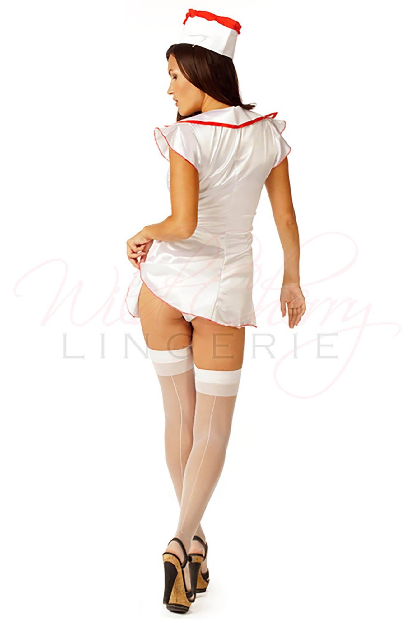 Flirty Nurse Costume Le Frivole Lingerie, Costumes & Uniforms, Le Frivole Lingerie - Wild Cherry Lingerie