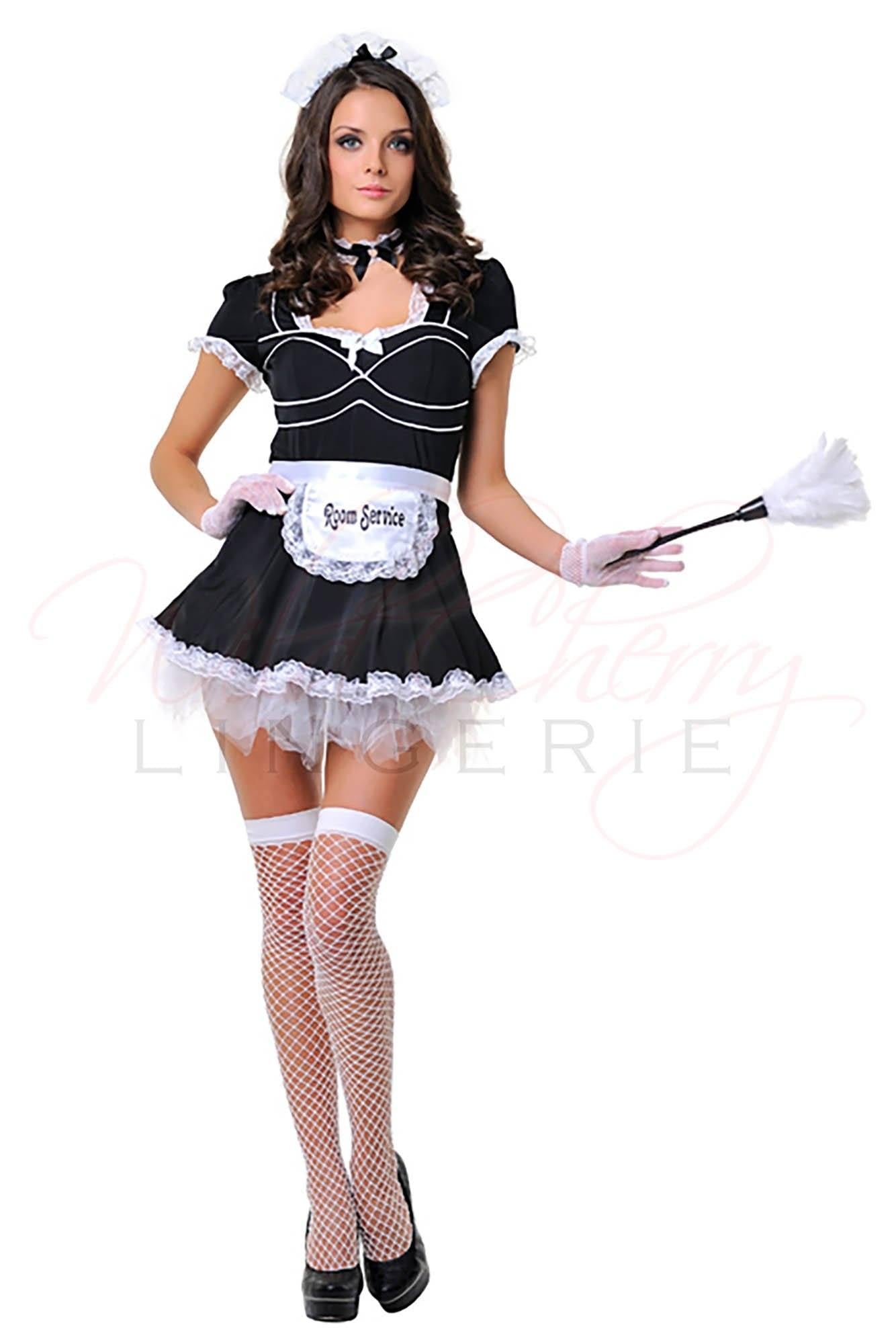 Room Service Maid Costume Le Frivole Lingerie, Costumes & Uniforms, Le Frivole Lingerie - Wild Cherry Lingerie