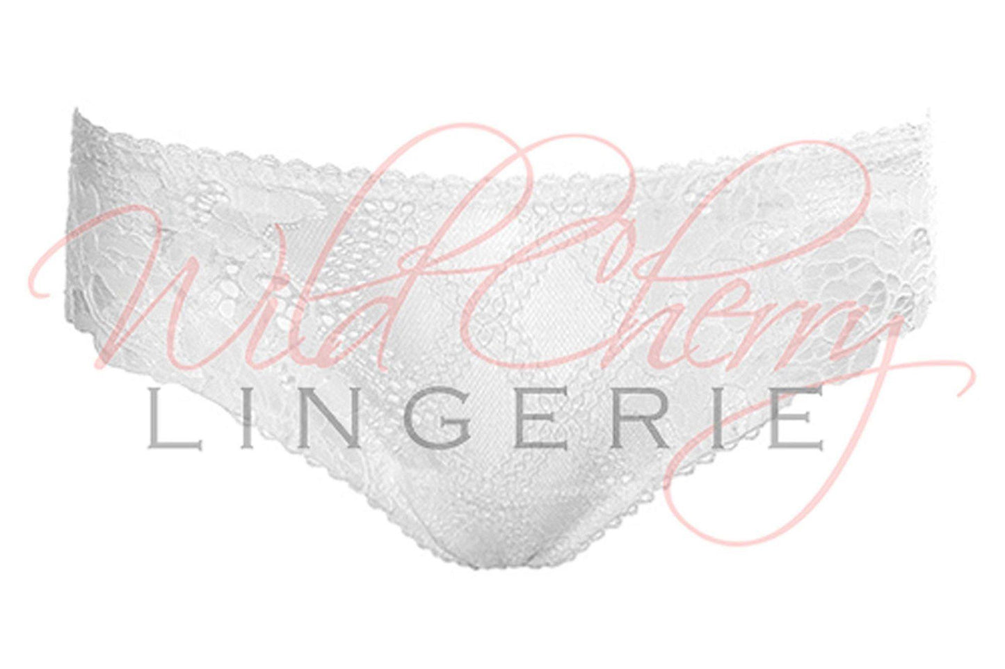 Daniella White Collection Hipster Panties VIPA Lingerie, Panties, VIPA Lingerie - Wild Cherry Lingerie