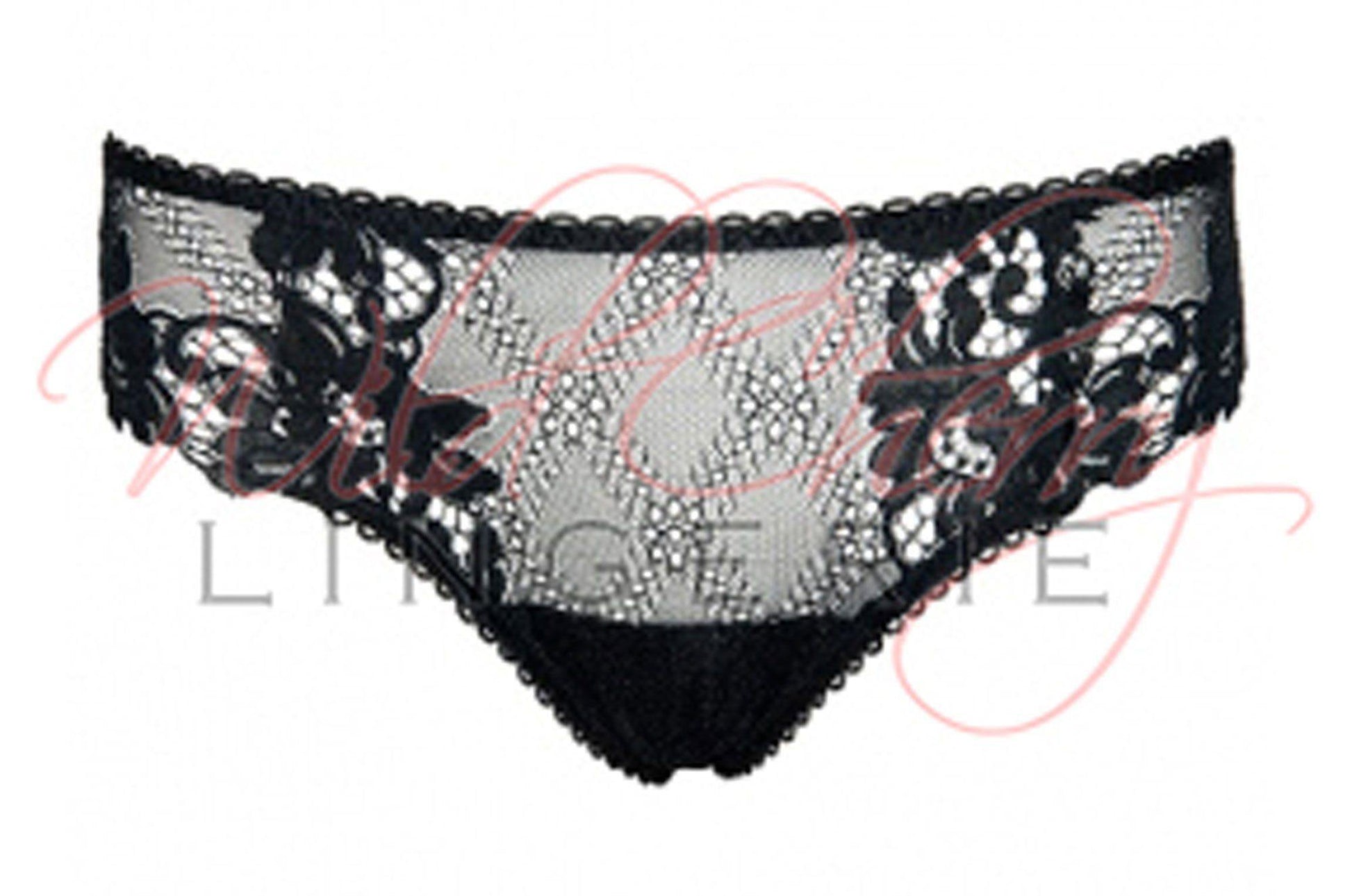 Daniella Black Collection Hipster Panties VIPA Lingerie, Panties, VIPA Lingerie - Wild Cherry Lingerie
