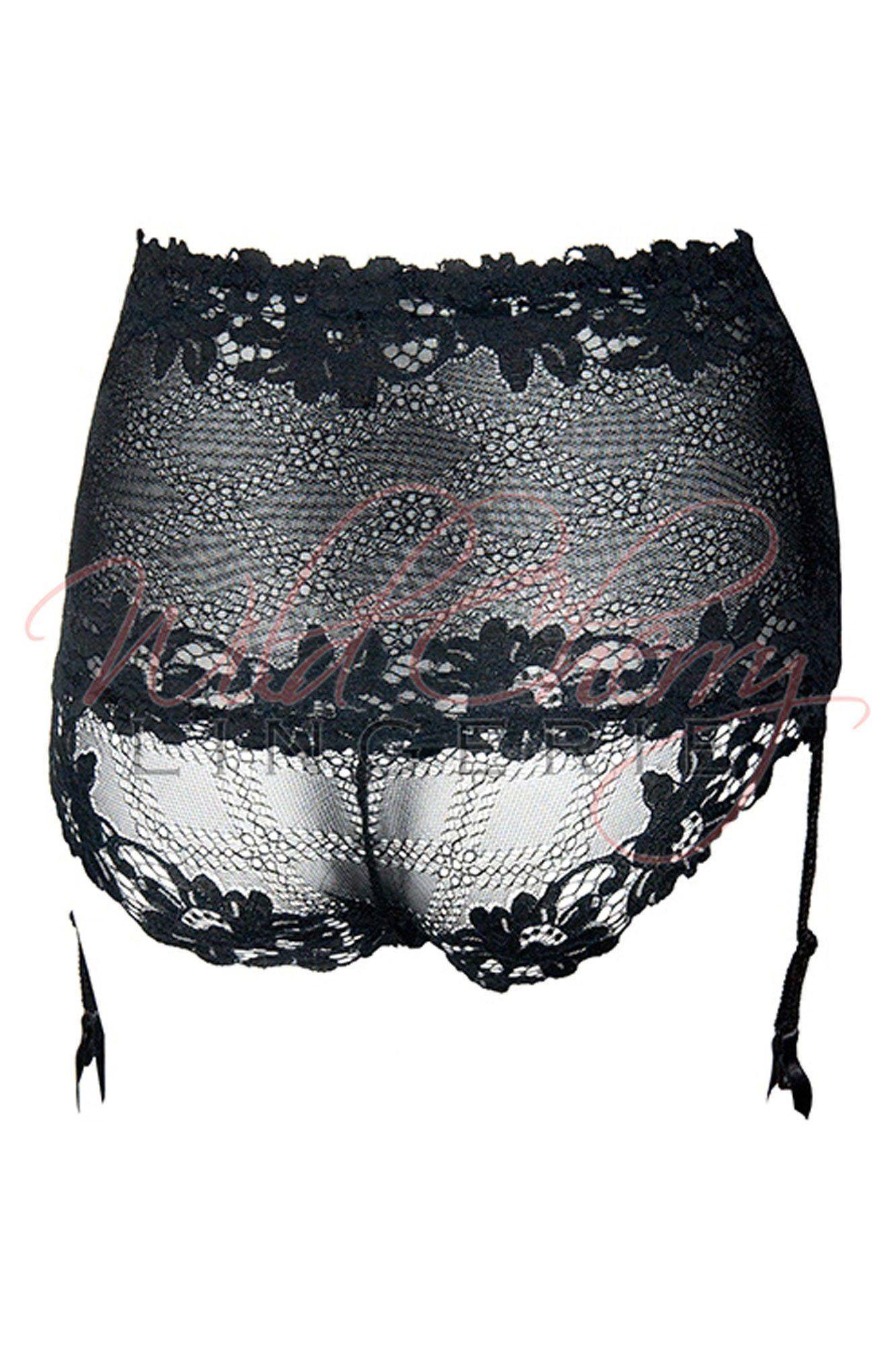 Daniella Black Collection High-Waist Brief Panty VIPA Lingerie, Panties, VIPA Lingerie - Wild Cherry Lingerie