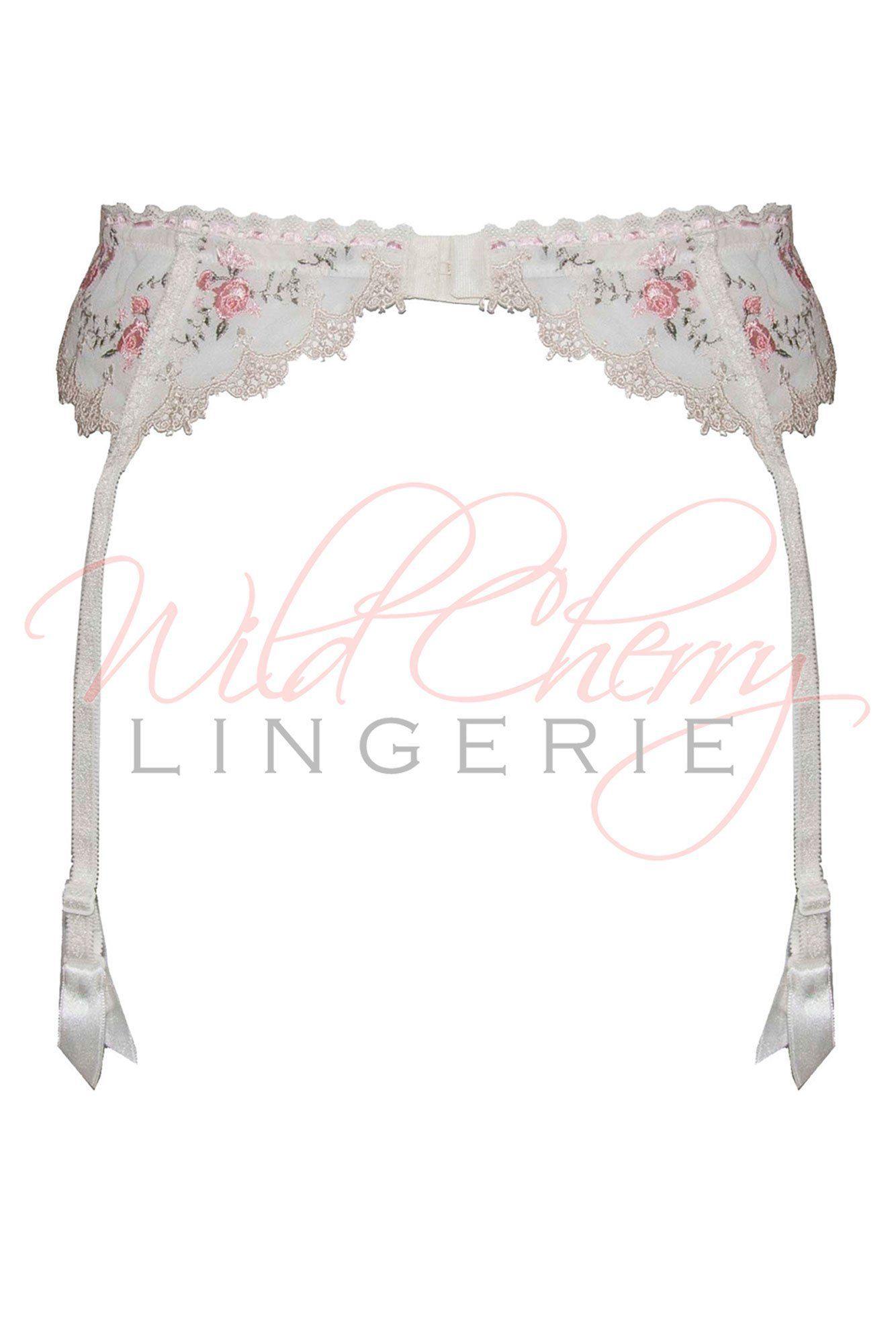 Alisa Collection Suspender Belt VIPA Lingerie, Suspender Belts & Garter Leg, VIPA Lingerie - Wild Cherry Lingerie