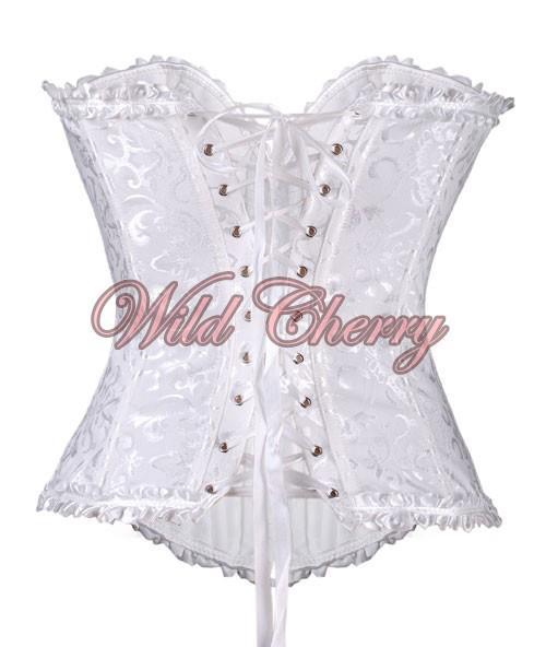 Sweetheart Overbust Corset, Corsets & Bustiers, Wild Cherry Lingerie - Wild Cherry Lingerie