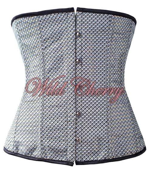 Patterned Brocade Underbust, Corsets & Bustiers, Wild Cherry Lingerie - Wild Cherry Lingerie