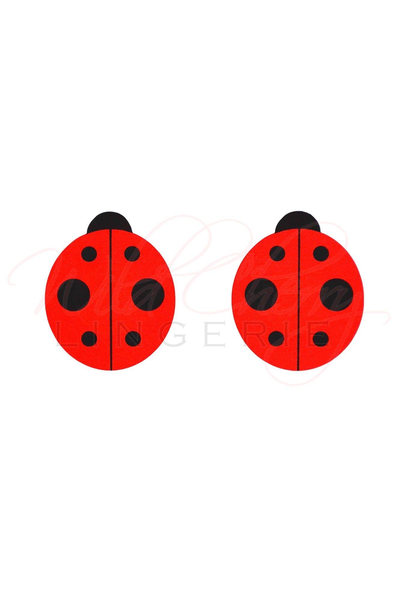Ladybug Nipple Covers, Accessories, Wild Cherry Lingerie - Wild Cherry Lingerie