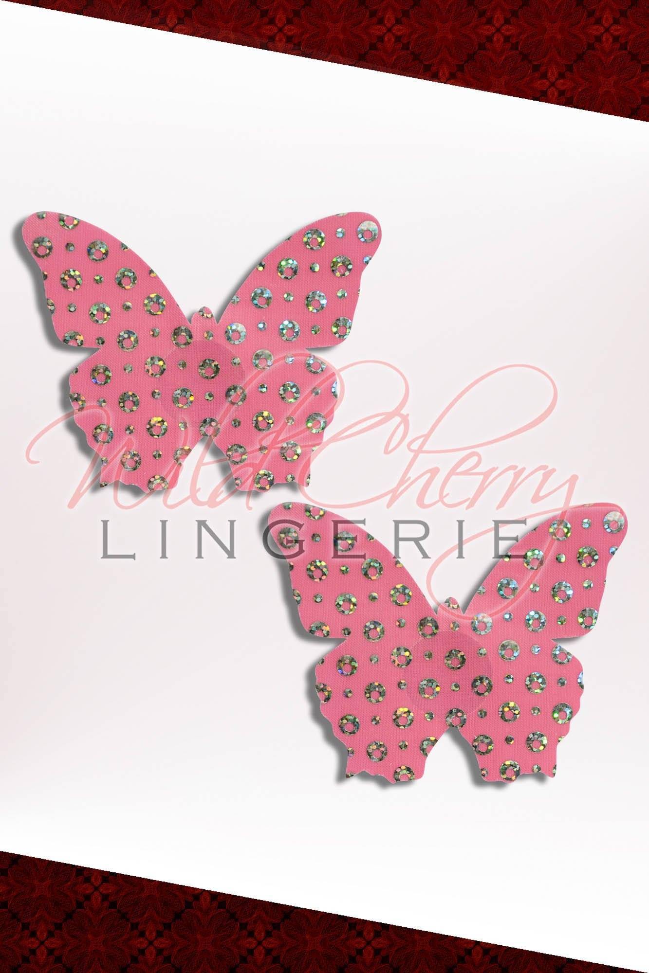 Butterfly Nipple Covers, Accessories, Wild Cherry Lingerie - Wild Cherry Lingerie