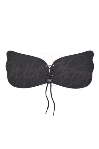 Red and Black Bow Nipple Covers